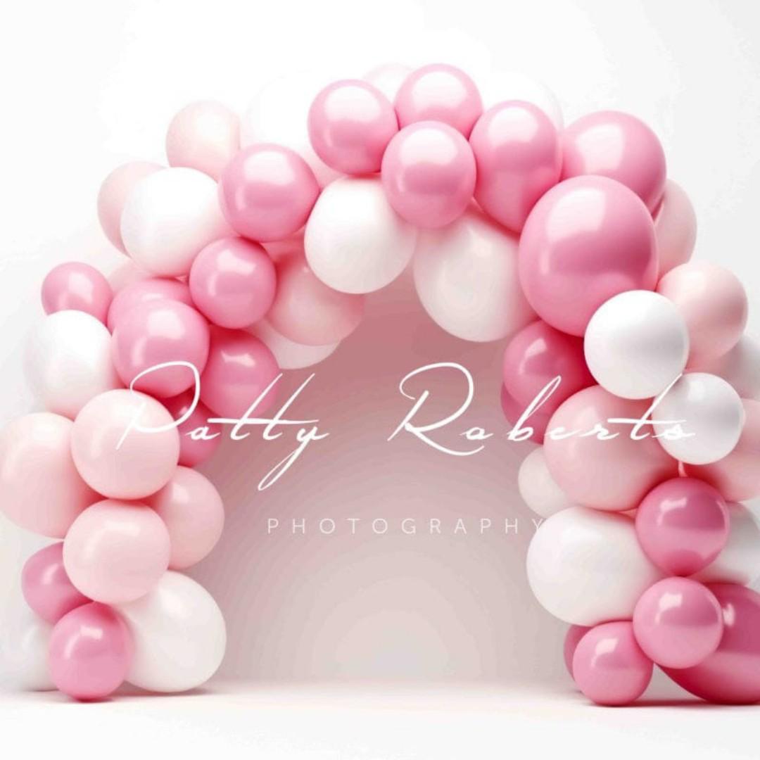 Limited time offer set of Birthday girl decorations set balloons 100pcs ,balloon pump , ribbon,glue dot (for sticking balloons on wall/ceiling )and birthday banner