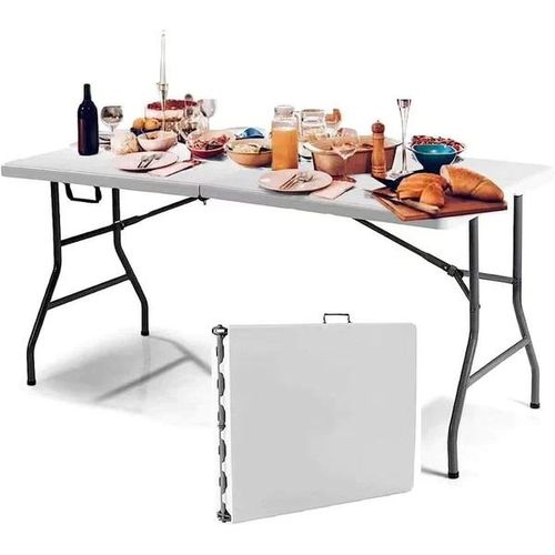 Camping folding table