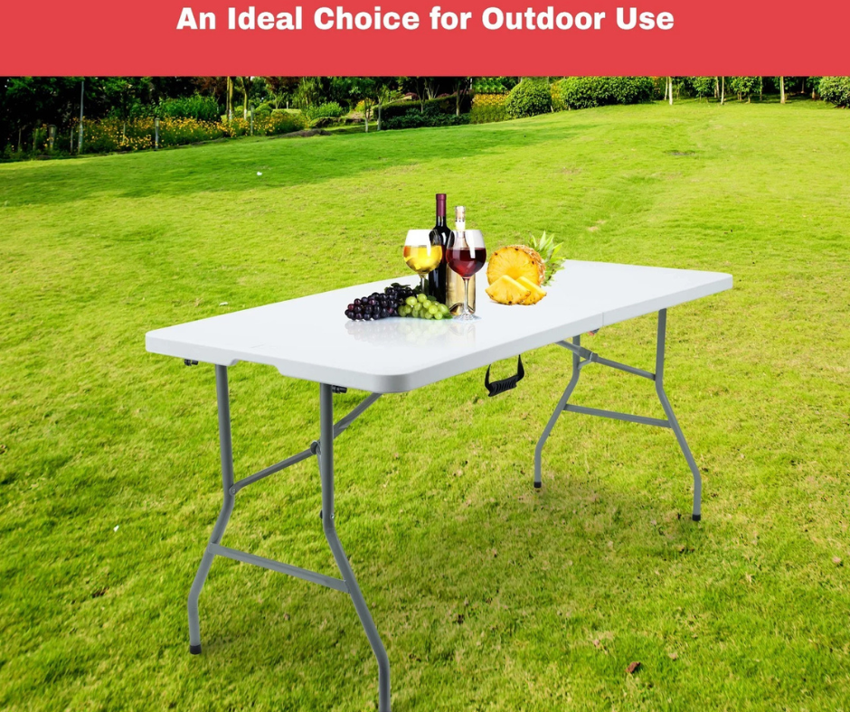 Camping folding table