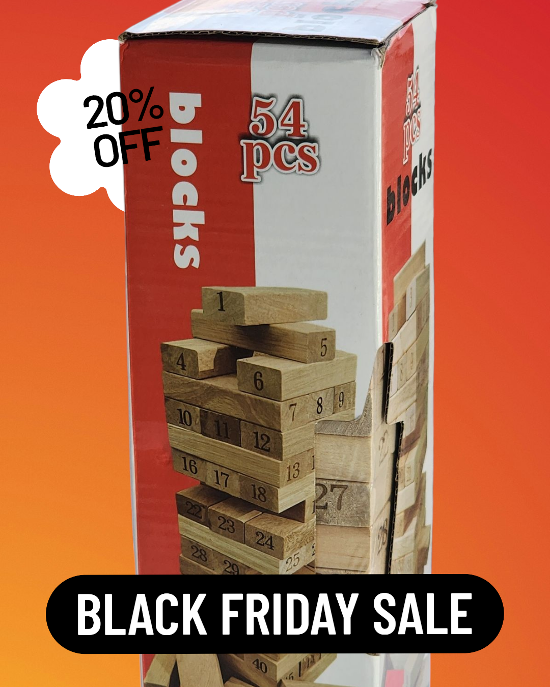 Black Friday Combo Deal – Chess, Ludo, Jenga & Scrabble Board Game Set