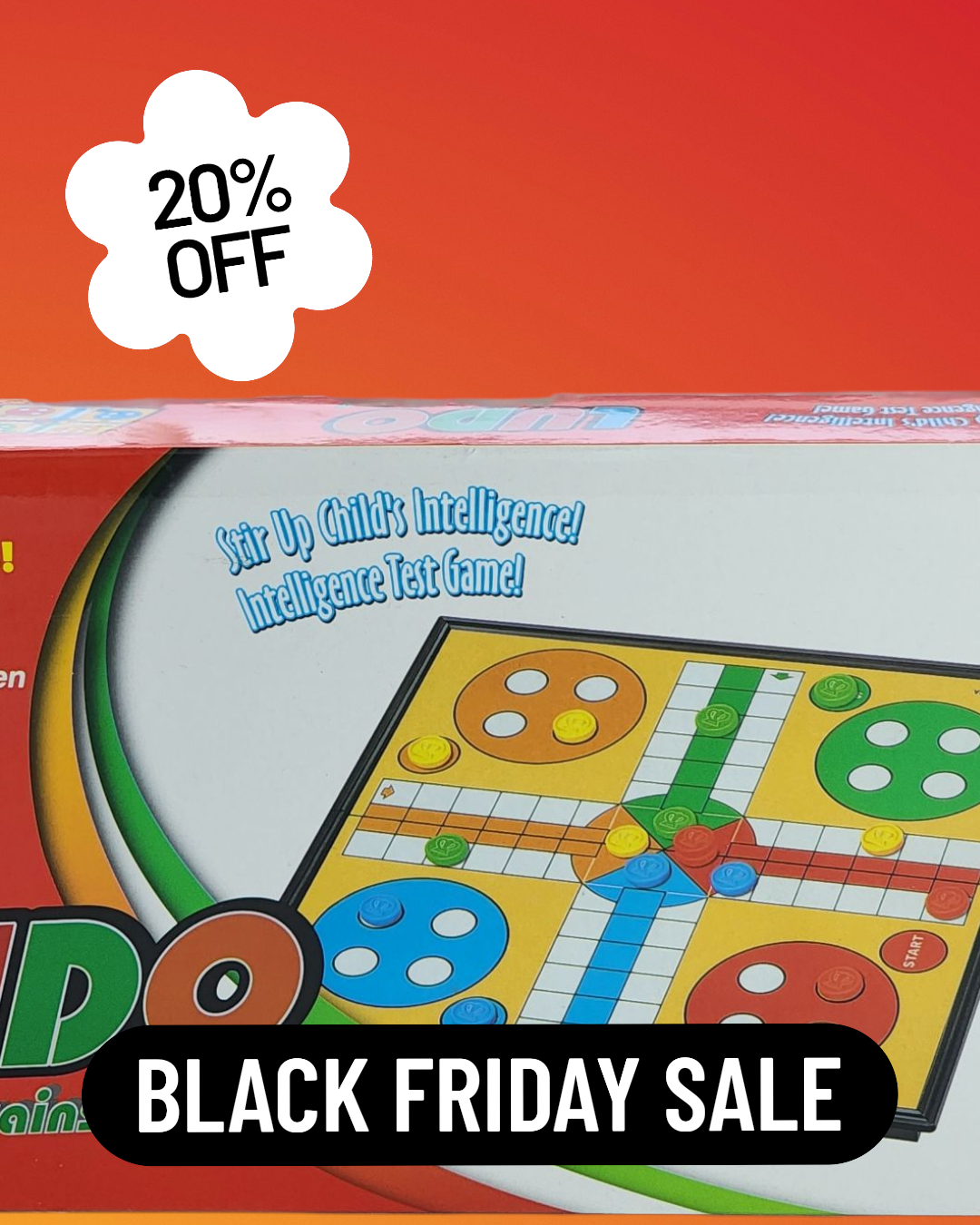 Black Friday Combo Deal – Chess, Ludo, Jenga & Scrabble Board Game Set