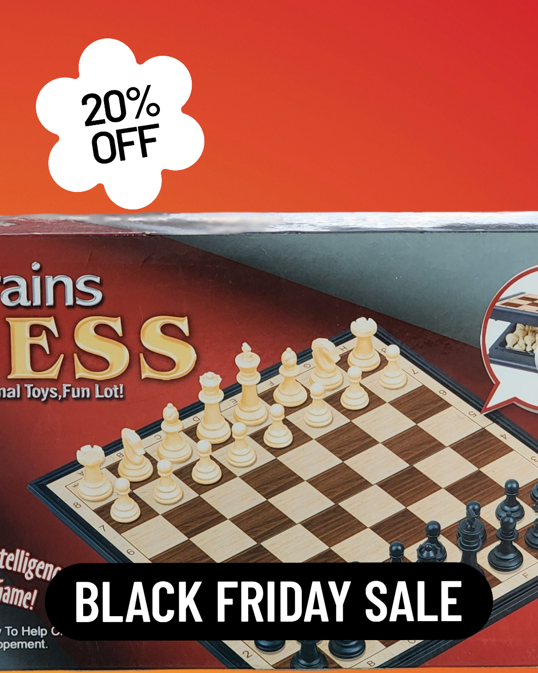 Black Friday Combo Deal – Chess, Ludo, Jenga & Scrabble Board Game Set