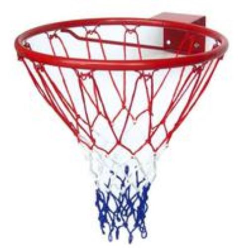 Heavy Duty Basketball Net Replacement Durable Outdoor Indoor Nylon Hoop Net Weather Resistant No Hoop Included