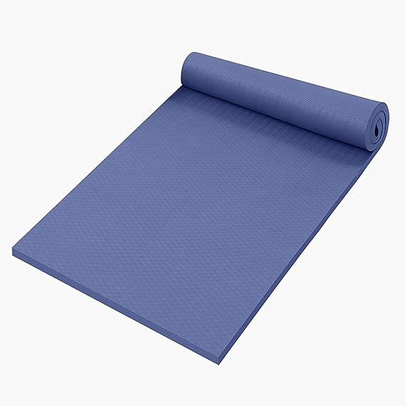 15mm Thick Non Slip Yoga Mat Double Sided TPE Fitness Exercise Mat for Yoga Pilates Workout Home Gym