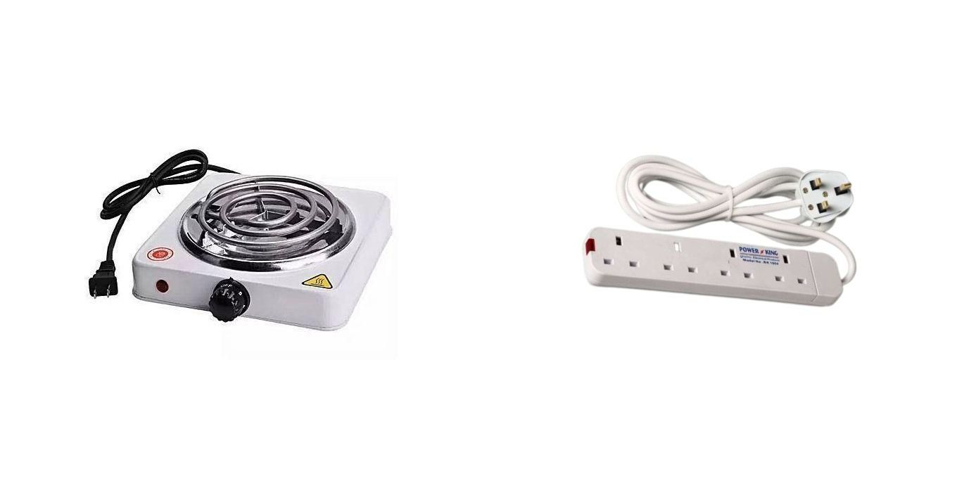 Single electric cooker coil with free extensiopn - High quality- Clearance offer