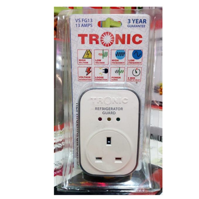 High quality TRONIC  fridge guard with a real time surge delay - 1 minutes