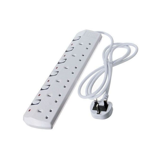 High quality 6 ports extension with surge protector