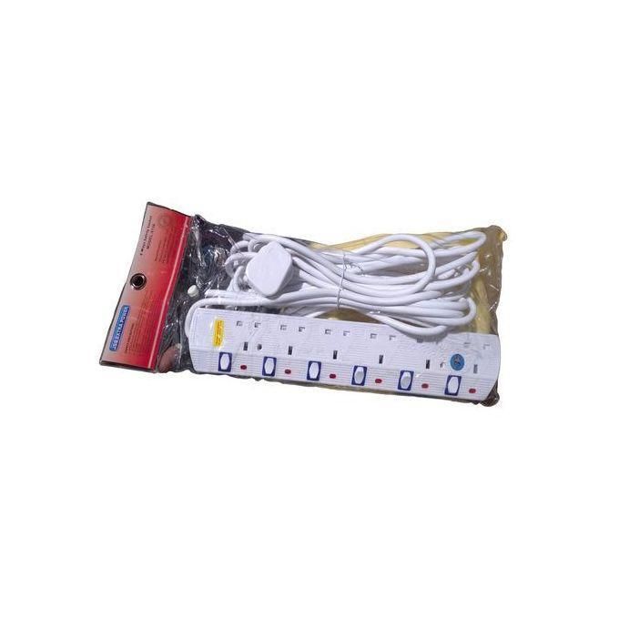 High quality 6 ports extension with surge protector