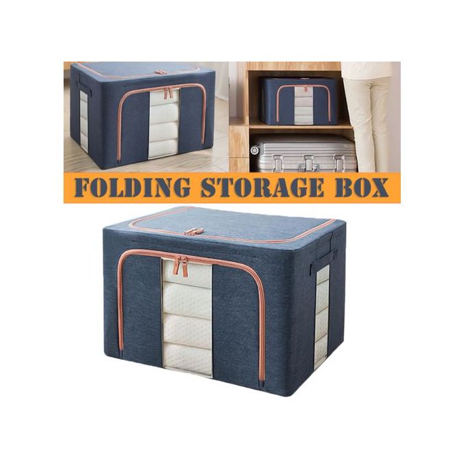 High quality clothe storage bag with zip and window - Large and easy to lift up