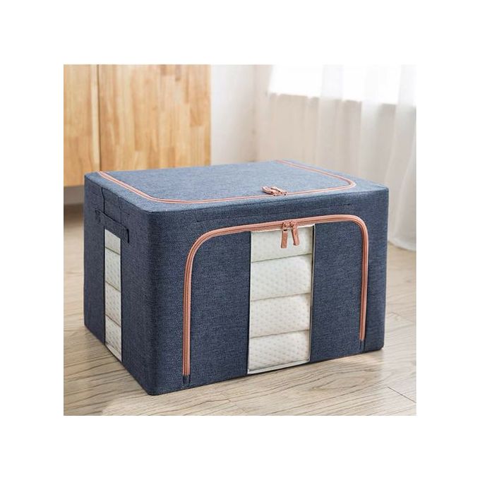 High quality clothe storage bag with zip and window - Large and easy to lift up