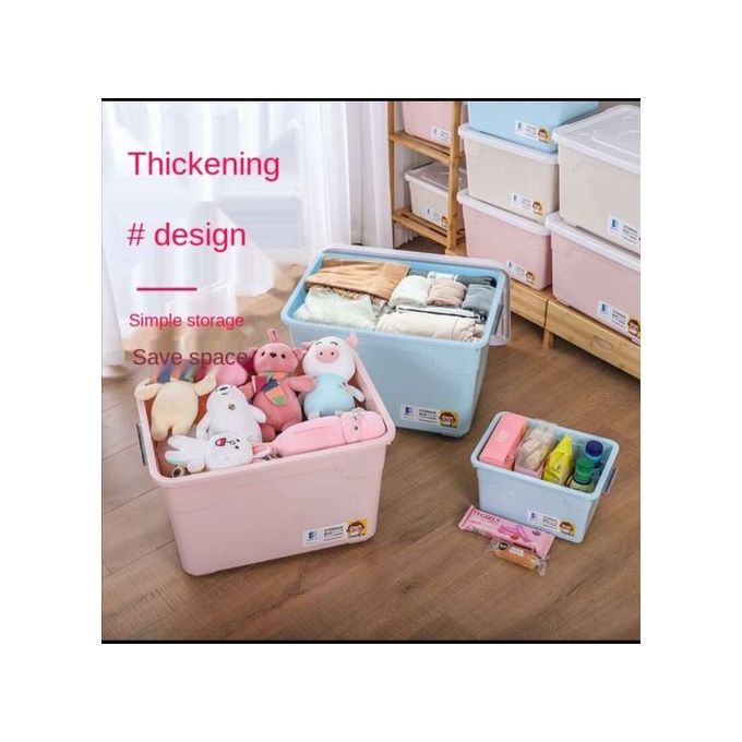 High quality clothe storage bag with zip and window - Large and easy to lift up