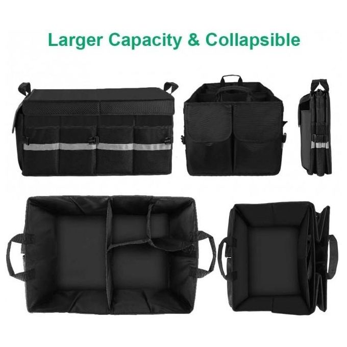 Heavy Duty Large Capacity Car Boot Organizer Car Trunk Organizer Car Boot Storage