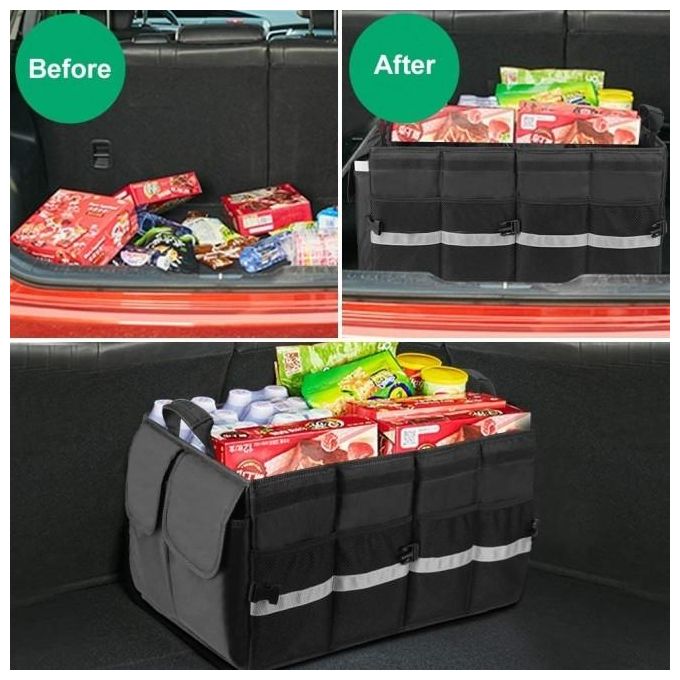 Heavy Duty Large Capacity Car Boot Organizer Car Trunk Organizer Car Boot Storage