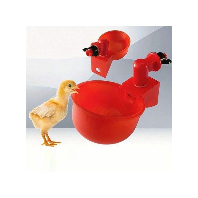 Automatic Chicken drinker cups- 3 pcs  to 20 pcs for buckets hygienic and easy to install in kenya