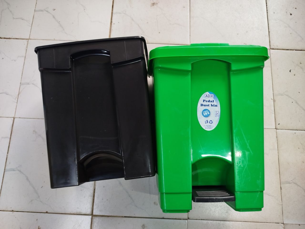 office pedal Bin - 18 liters with inner Bucket