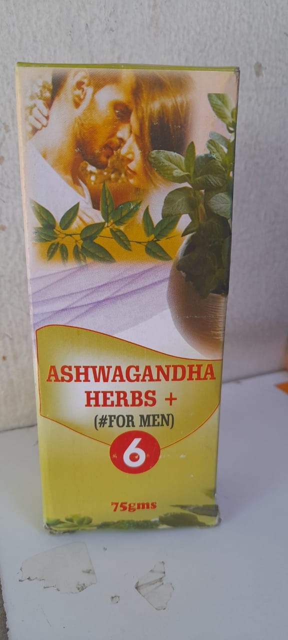 Ashwagandha herb for men