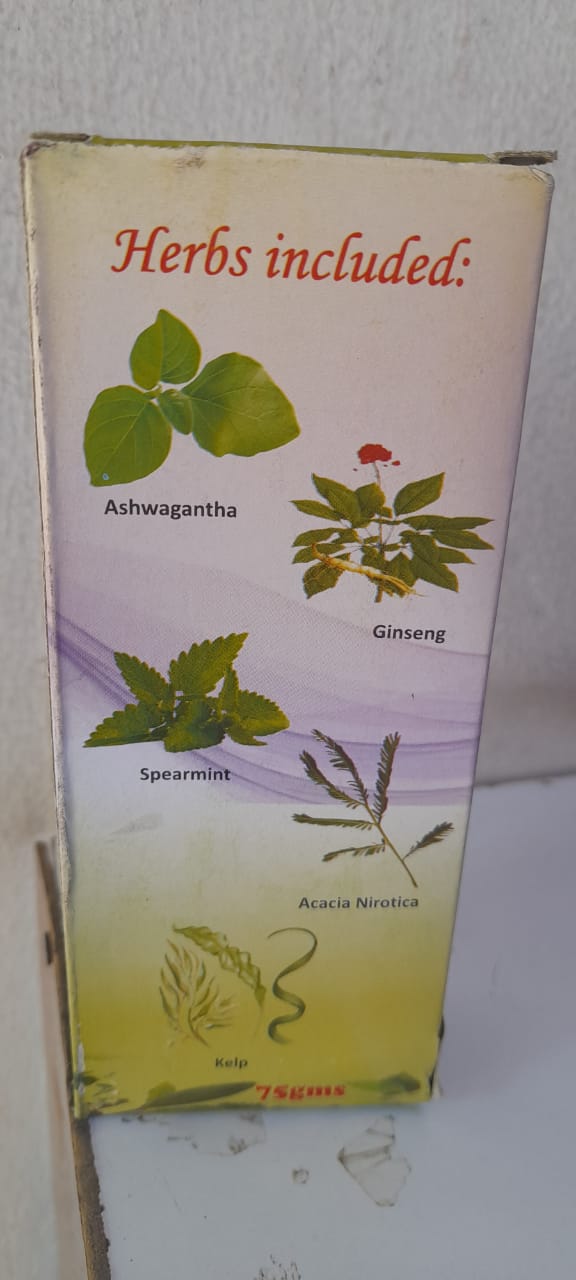 Ashwagandha herb for men view 2
