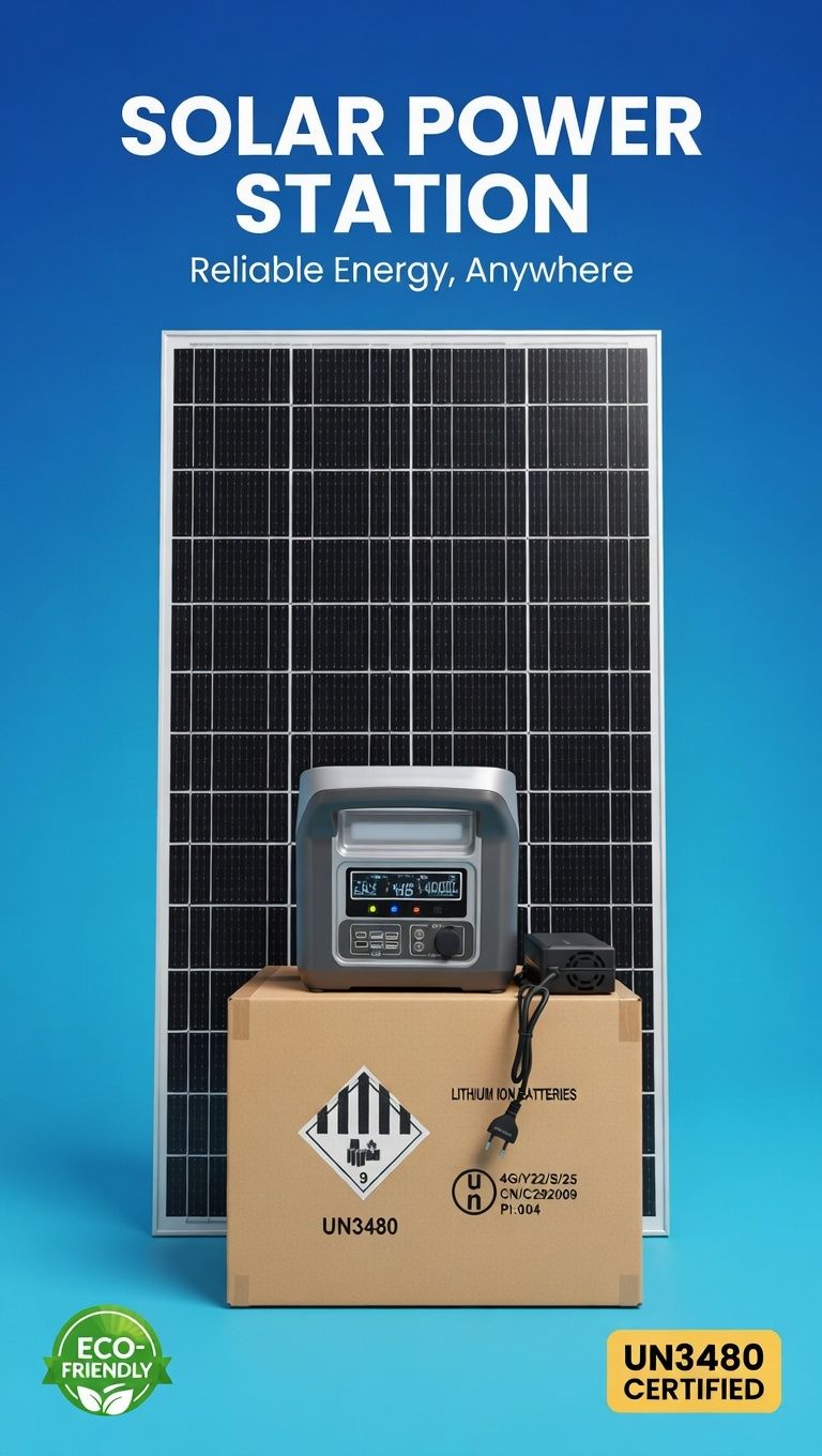 FULLKIT 1.5kWh Solar Power Station – Complete Home & Backup Energy Kit