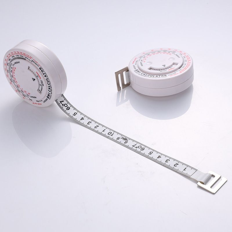 BMI Measuring Tape Measurement range (0-150cm) BMI Wheel Calculator Body Mass Index Calculator, Body Tape Measure for Body Waist Weight Health Accurate Measurement