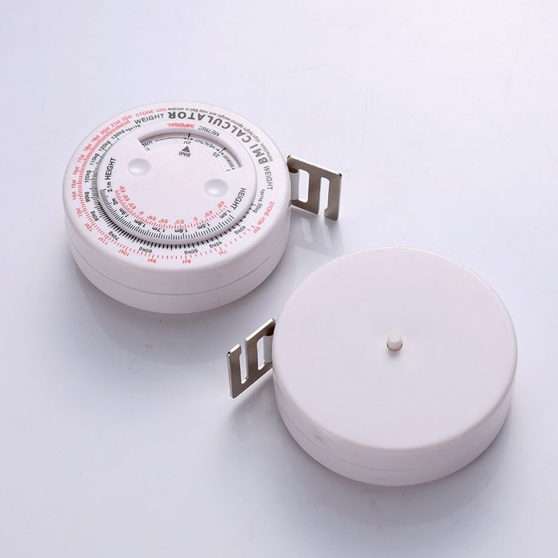 BMI Measuring Tape Measurement range (0-150cm) BMI Wheel Calculator Body Mass Index Calculator, Body Tape Measure for Body Waist Weight Health Accurate Measurement