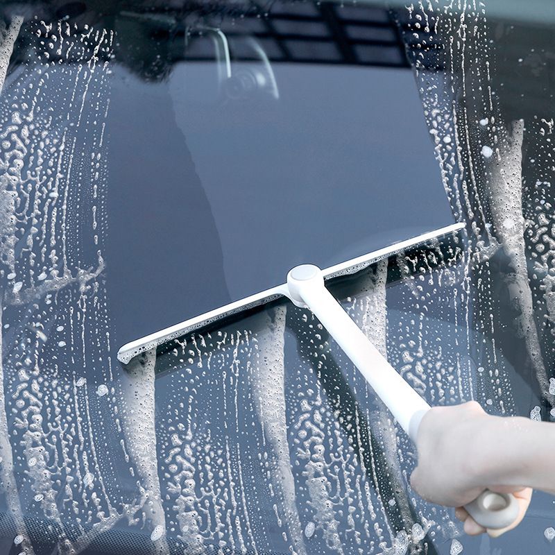 Window Washer Shower Squeegee for Shower Doors Glass Window Wiper Window Cleaning Tool Brush for Glass Doors, Bathroom, Mirrors, Windows Cars and Tile Walls