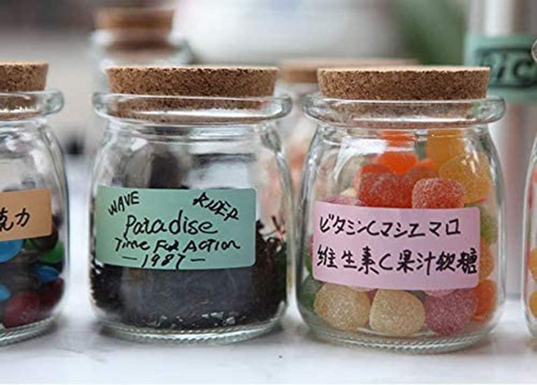 Bottle Labels Name Stikers - Waterproof Self Adhesive Name Label Stikers for Baby Bottles Cups,Kids Shool Suppliers,Essential Oil Bottles,Storage Containers