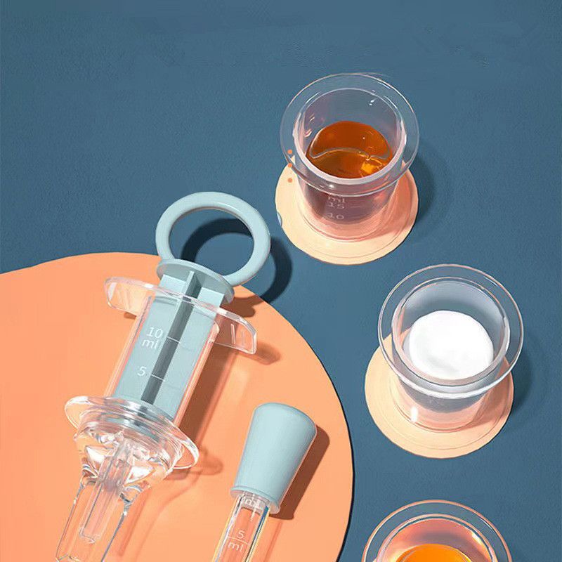 Baby Medicine Dispenser Kit  - Infant Medicine Syringe Pacifier Dropper, Toddler Feeding Pacifiers Dispensers Products for Babies Newborn Essentials Must Haves Medical Kits