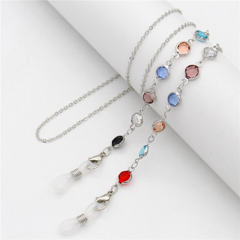 TS Eyeglass Chain, Beaded Eye Glasses Strap Holders around Neck For Women & Girls, Sunglasses Mask Necklace Lanyard