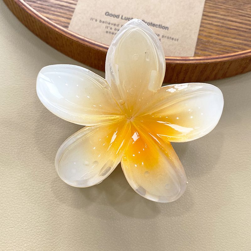 Flower Hair Claw Clips for Thick Hair, Strong Hold Nonslip, Hawaiian, Cute Large Hair Clips, Hair Accessories for Women Girls Holiday Gifts