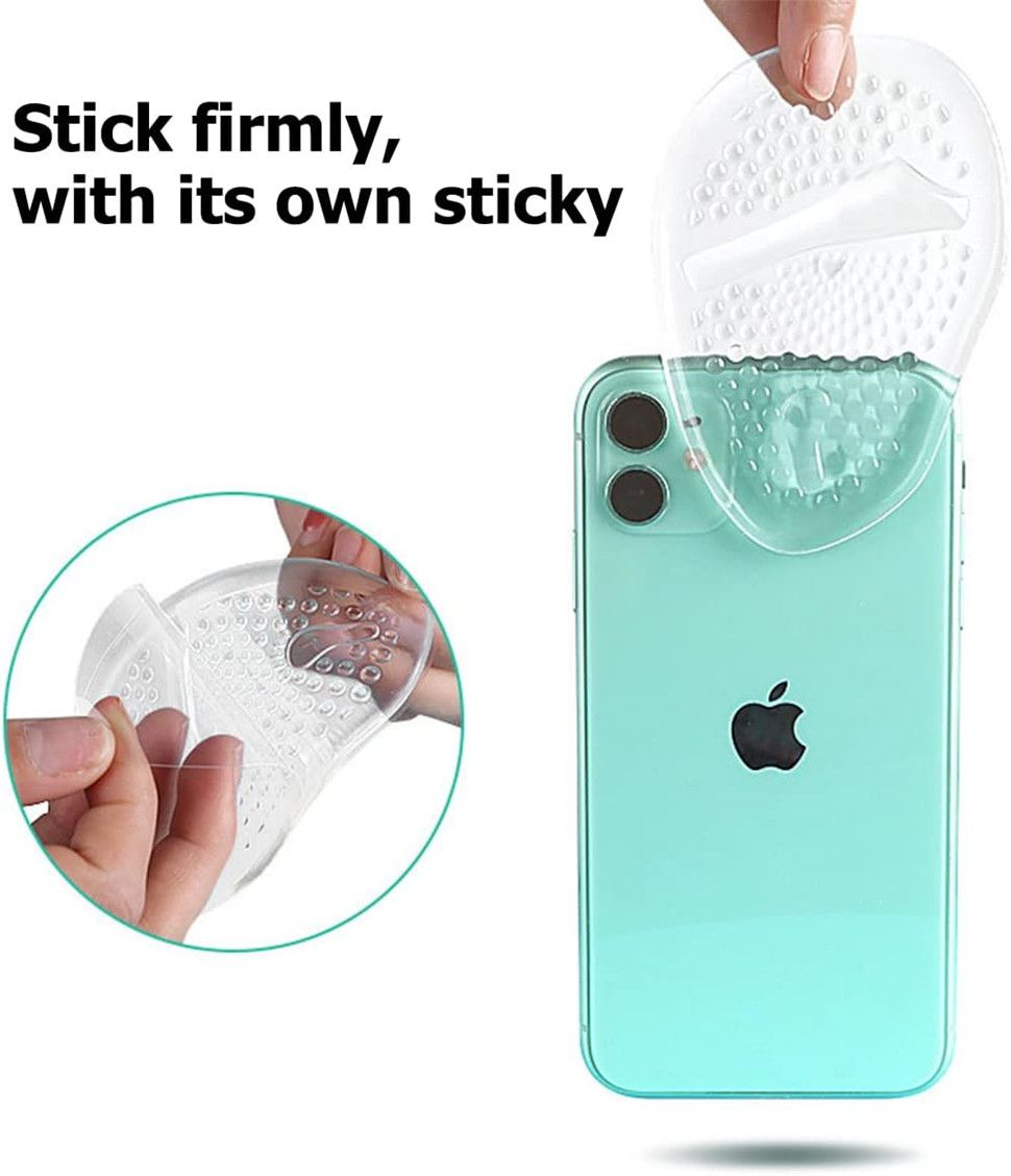 1 Pair High Heel Inserts Gel Insoles for Women, Soft Foot Pads Ball Foot Cushions for Foot Pain Relief and Comfort Shoe Inserts Feet Protectors
