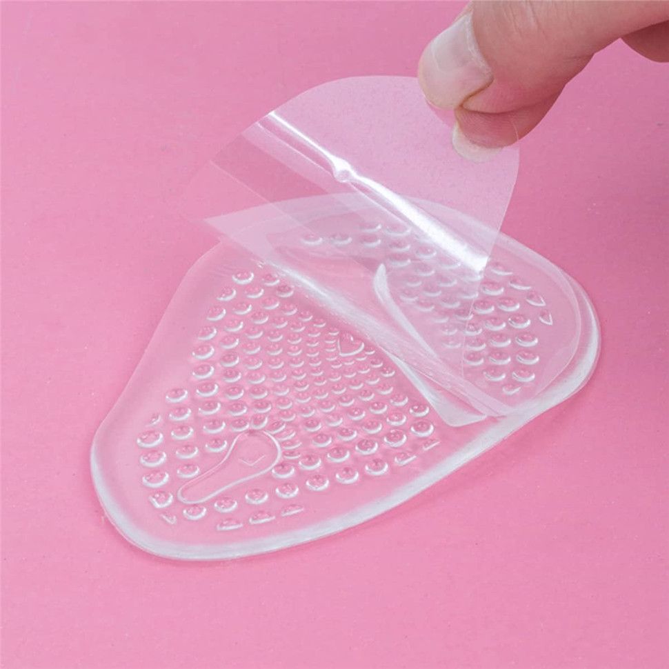 1 Pair High Heel Inserts Gel Insoles for Women, Soft Foot Pads Ball Foot Cushions for Foot Pain Relief and Comfort Shoe Inserts Feet Protectors