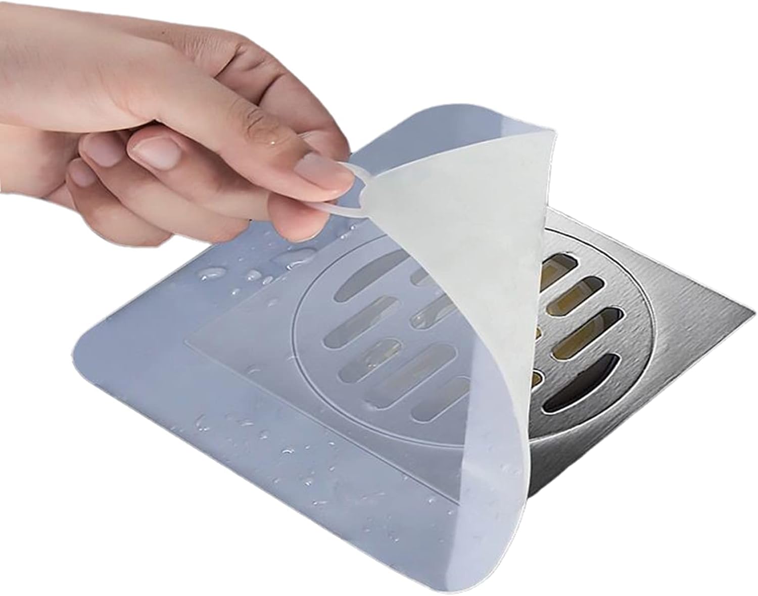 2 Pieces Thick Silicone Floor Drain Stopper Anti-smell Floor Drain Deodorant Cover Insect-proof Seal Cover Silicone Tub Stoppers Anti-Odor Mat for Kitchen, Bathroom and Laundry Room