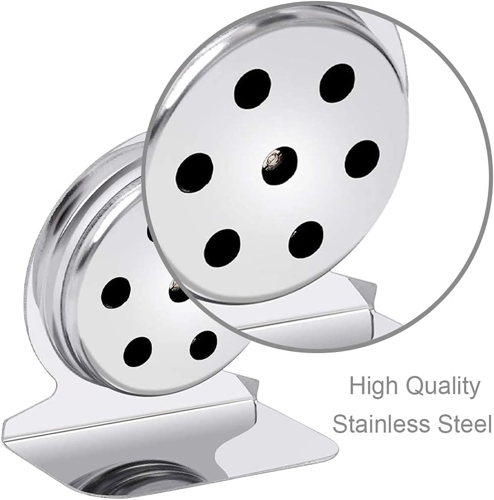 Oven Thermometers Large Dial Oven Grill Monitoring Cooking Thermometer with Dual-Scale 50-300°C/100-600°F for BBQ Baking, Hooks or Stands Alone