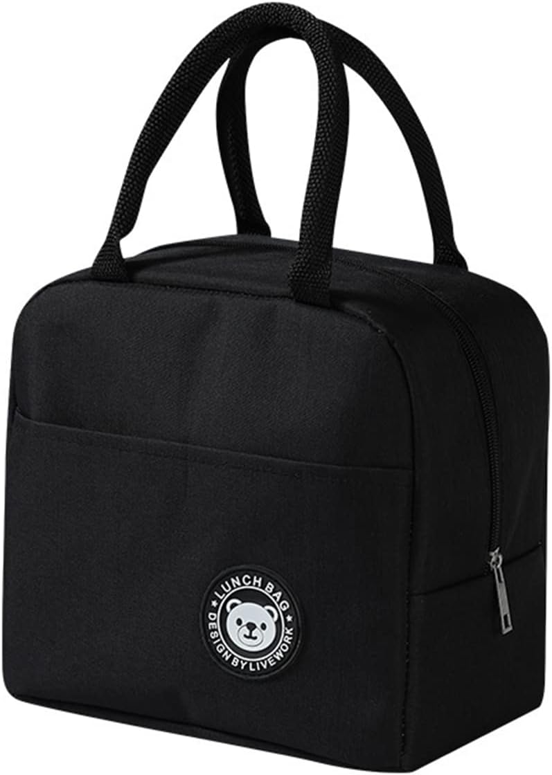 Lunch Bag Reusable Insulated Lunch Tote Bag Waterproof and Durable Handbags for Office Work School Picnic Hiking Beach Fishing