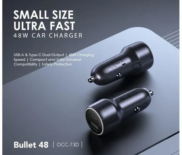 Oraimo Bullet 48W Car Charger