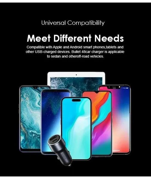 Oraimo Bullet 48W Car Charger