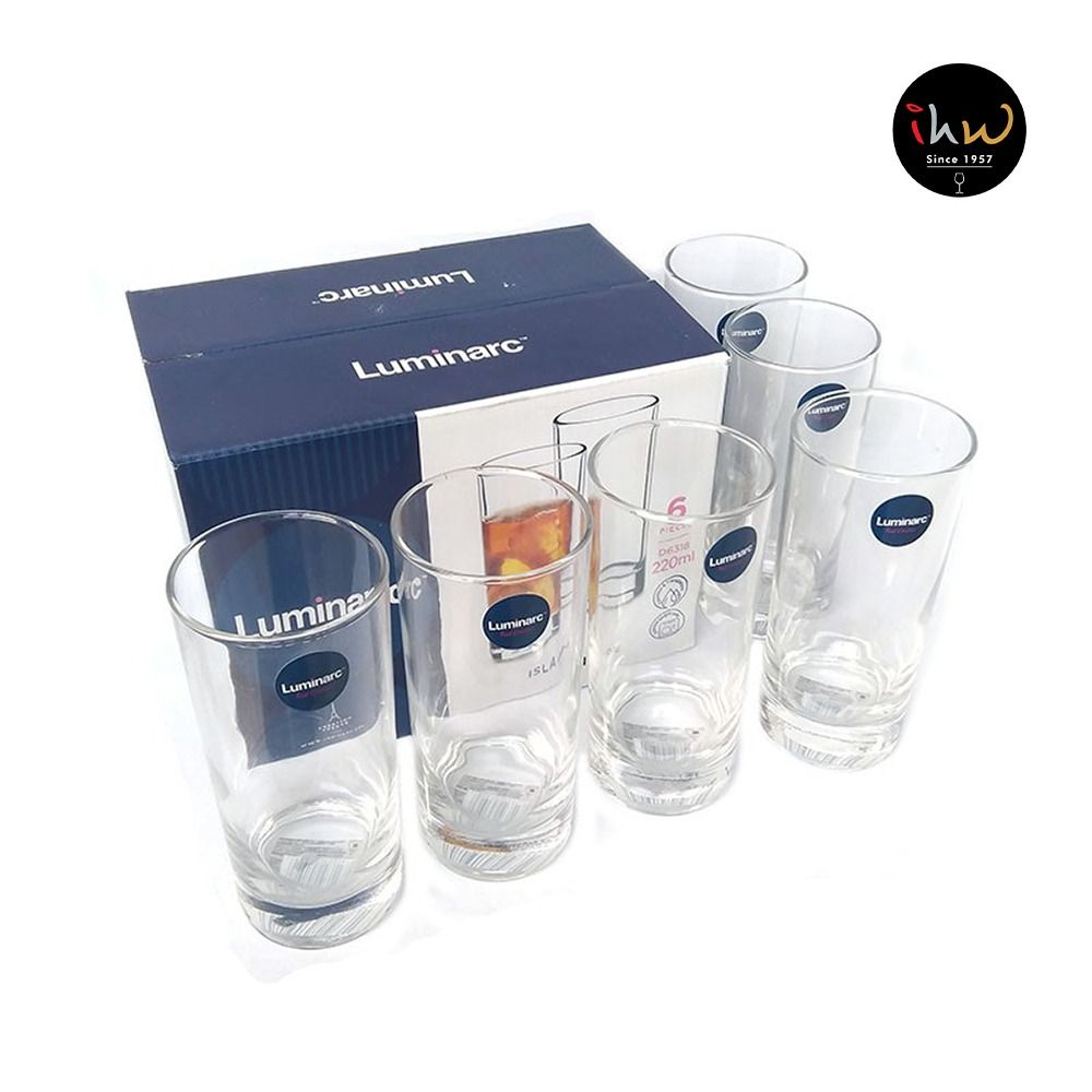 Glass Luminarc Islande Transparent Glass 330 ml