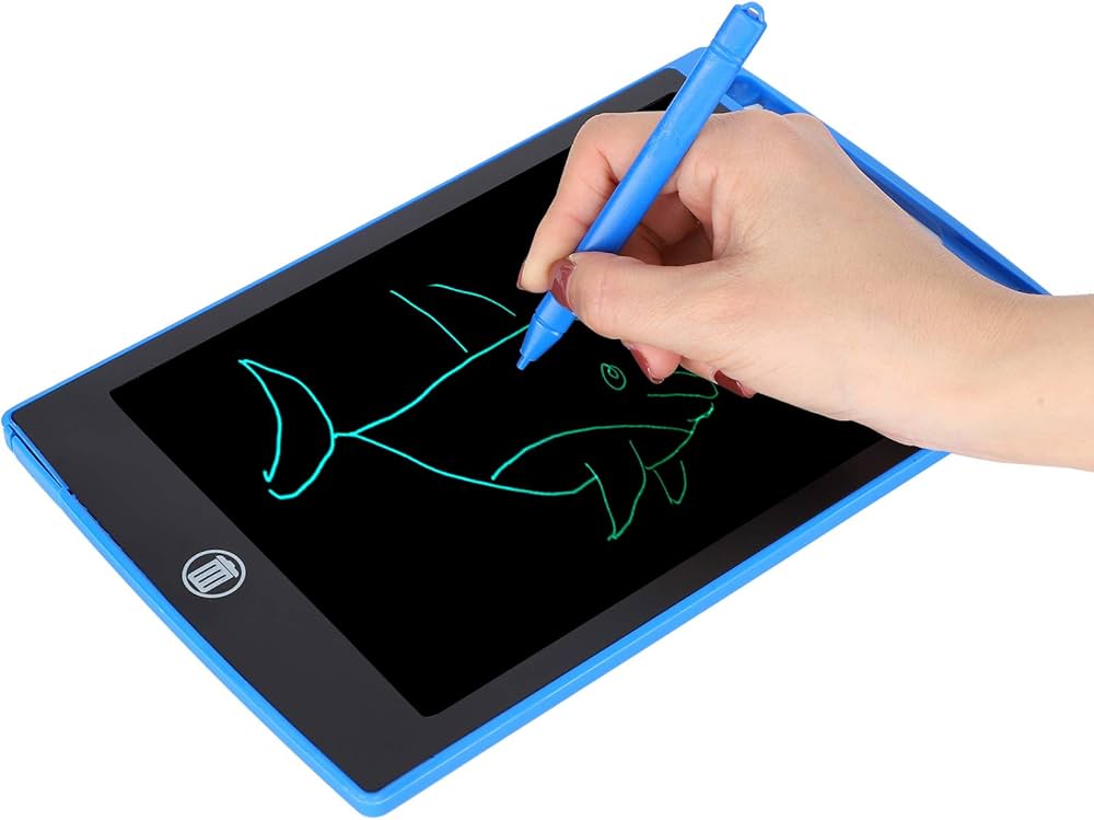 12Inch LCD Drawing Tablet for Children Writing Learning Pad Portable Color Electronic Graphic Board Art Tool Gifts for Kids