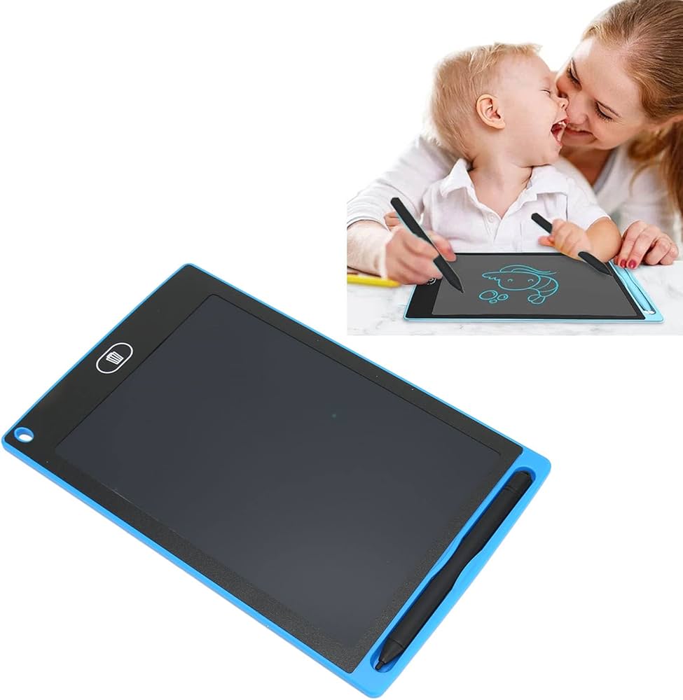 12Inch LCD Drawing Tablet for Children Writing Learning Pad Portable Color Electronic Graphic Board Art Tool Gifts for Kids