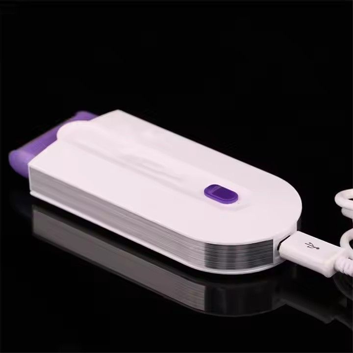 Painless Women Shaver, Electric Hair Removal ,Fast Charge, Depilatory Sense-light Body Bikini Epilator, remove all body hair painlessly without damaging skin , avoid chemical hair removal.CORDLESS.