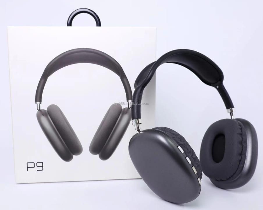 RichRipple P9 Max Wireless Bluetooth Headphones With Mic TF Headsets Stereo Sound Earphones Sports Gaming Supports TF