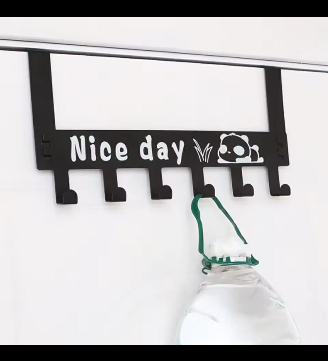 ORIGINAL MULTIPURPOSE OVER THE DOOR HANGER HOOKS FOR HANGING, OVER THE DOORS TOWEL RACKS FOR BATHROOM WITH 12 COAT HOOK, COAT RACK DORM ESSENTIALS BATHROOM ACCESSORIES