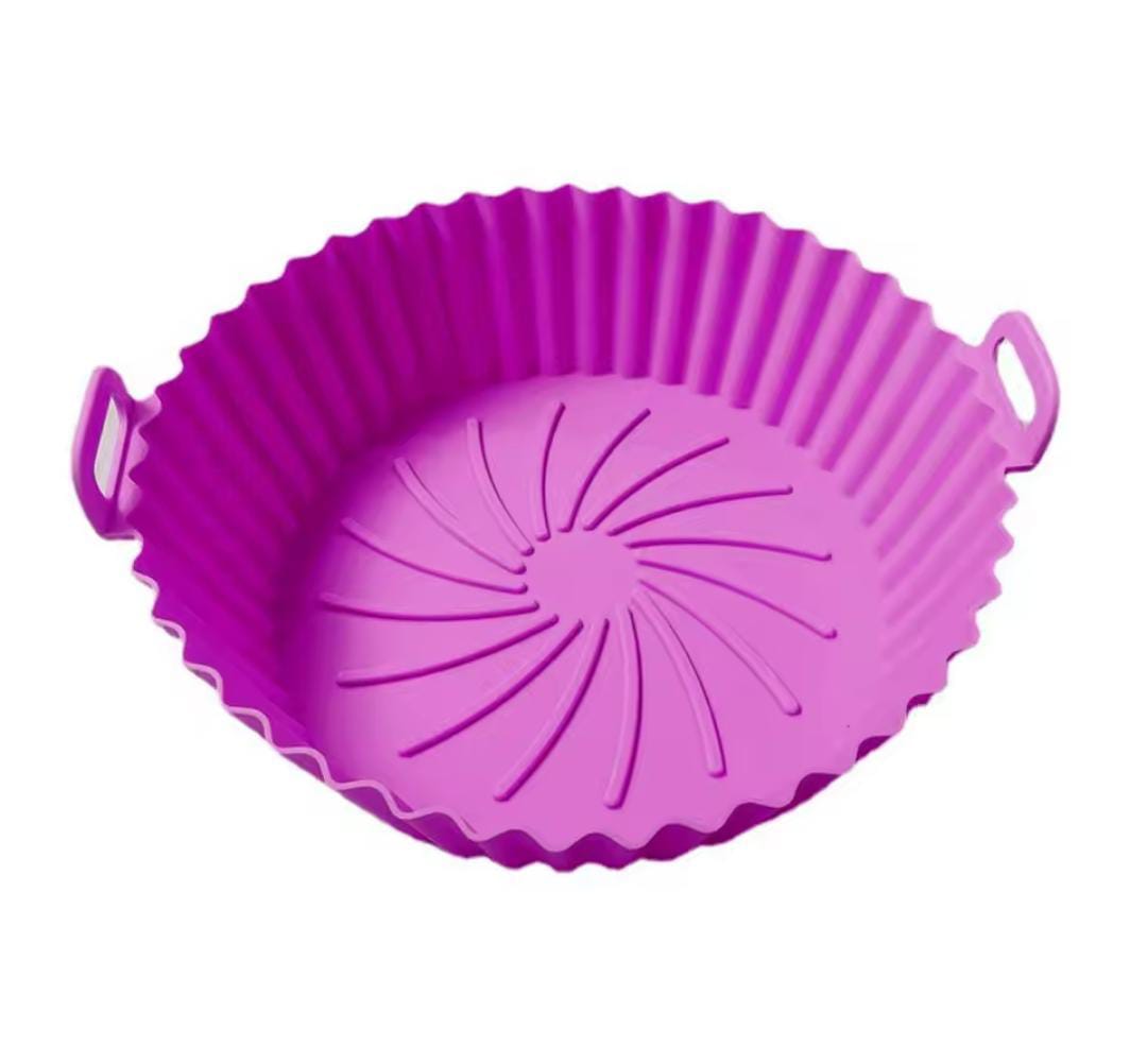 50pcs Air Fryer Paper Liner Disposable Airfryer Paper Mat Round Airfryer Paper Steamer Mat Baking Mats Air Fryer Accessories Oil-proof Non-stick Cook Tools Kitchen Oven Paper Baking Paper Microwave