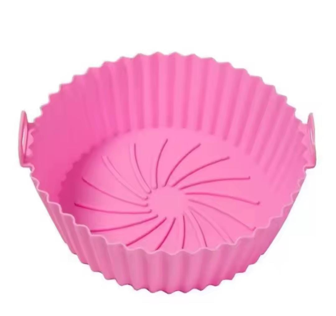 50pcs Air Fryer Paper Liner Disposable Airfryer Paper Mat Round Airfryer Paper Steamer Mat Baking Mats Air Fryer Accessories Oil-proof Non-stick Cook Tools Kitchen Oven Paper Baking Paper Microwave