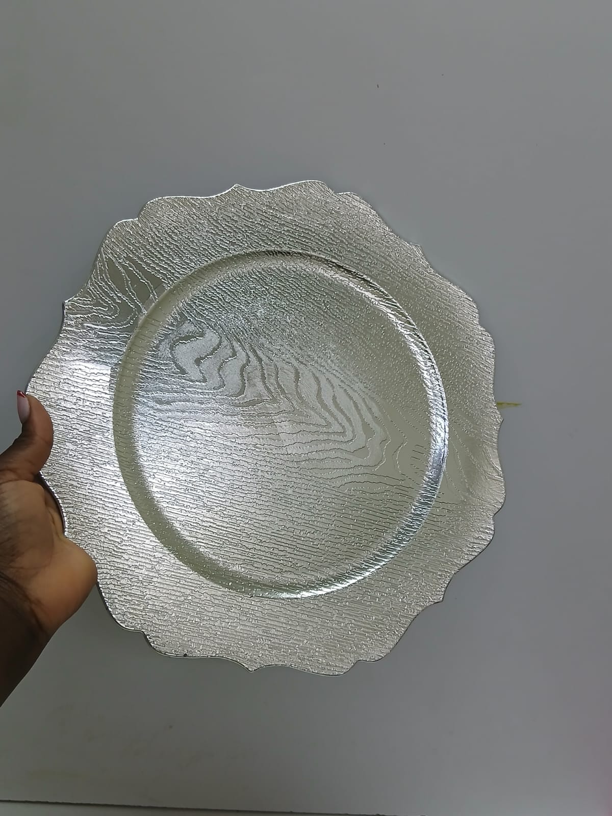 High quality Classy Decor  piece Charger Plates