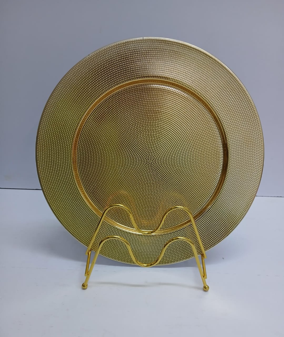 High quality Classy Decor  piece Charger Plates