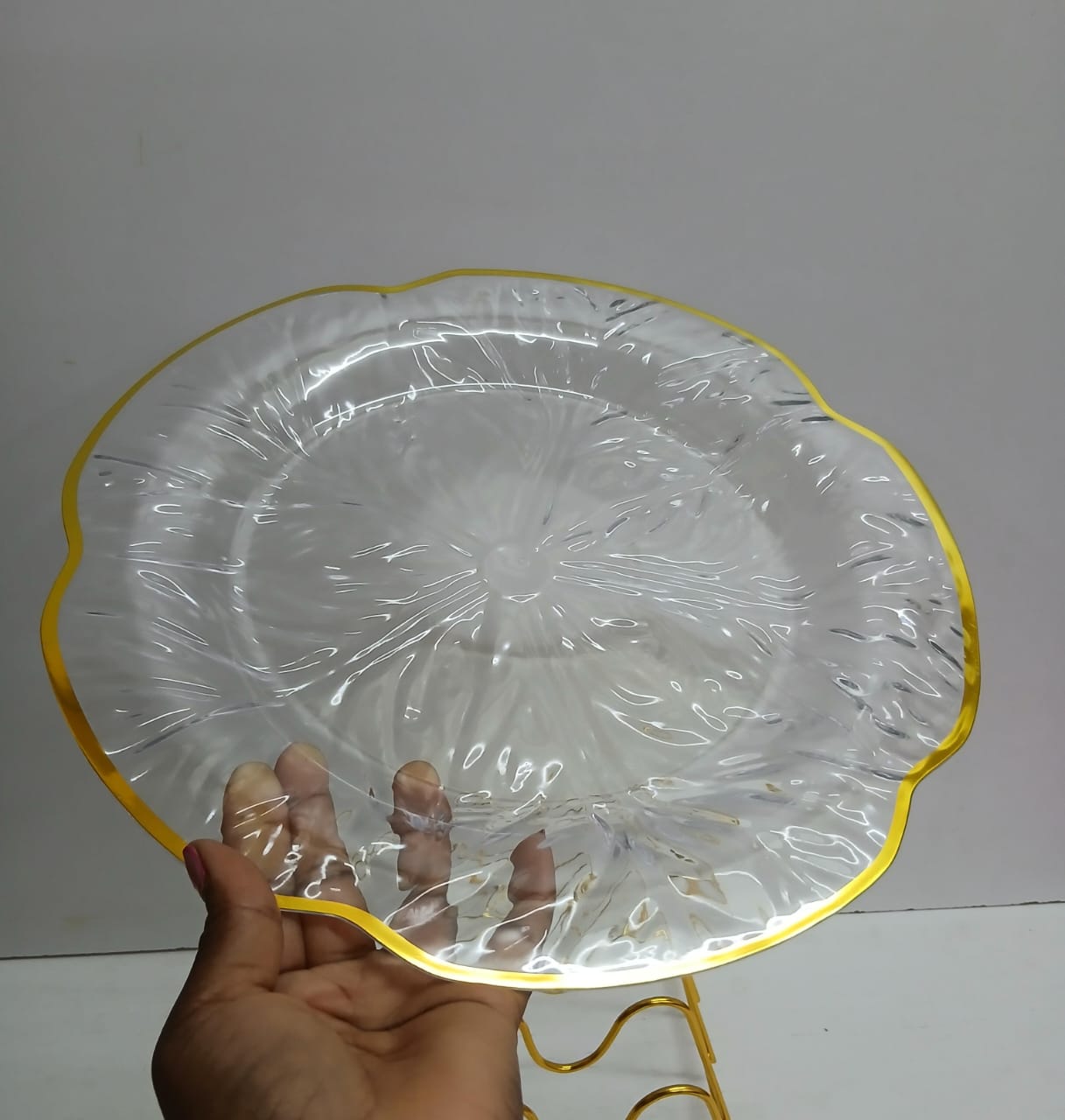 High quality Classy Decor  piece Charger Plates