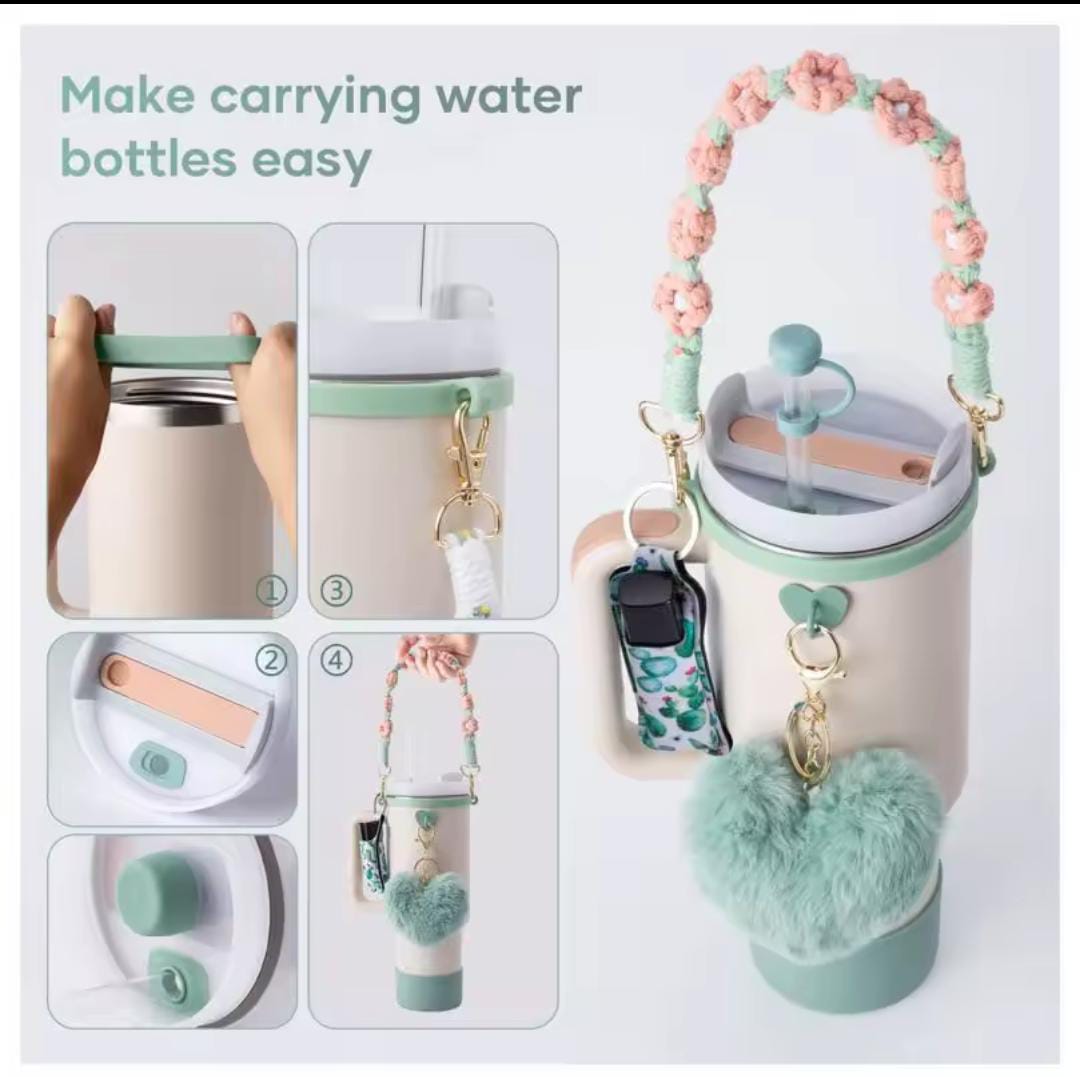 5-in-1 Decorative Stanley Mug Accessories – Now Available! Add style and functionality to your Stanley mug with these 5-in-1 decorative accessories. Designed to enhance your drinking experience, they’