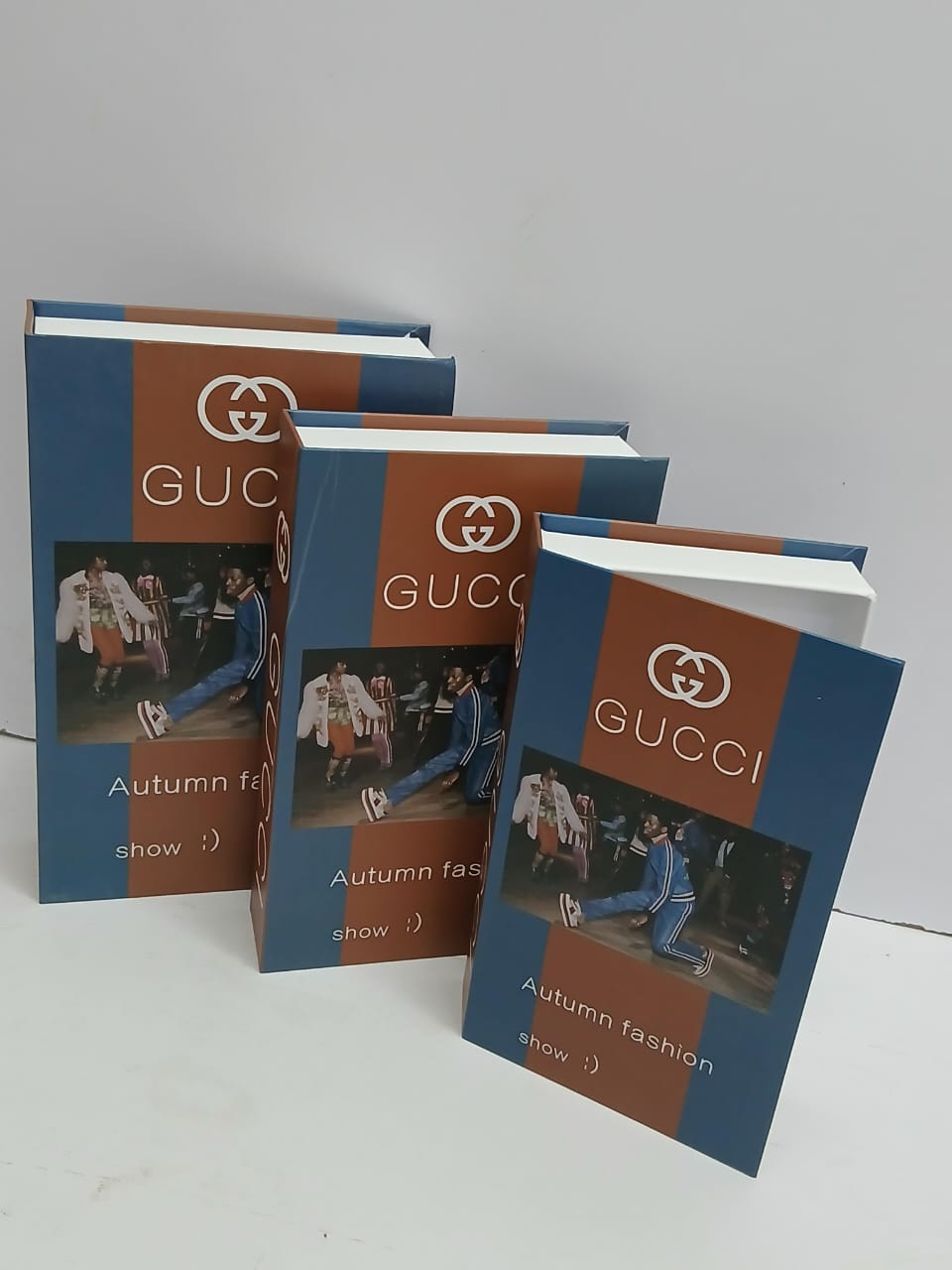 High quality HARD GLOSS DECO BOOK  3 in 1