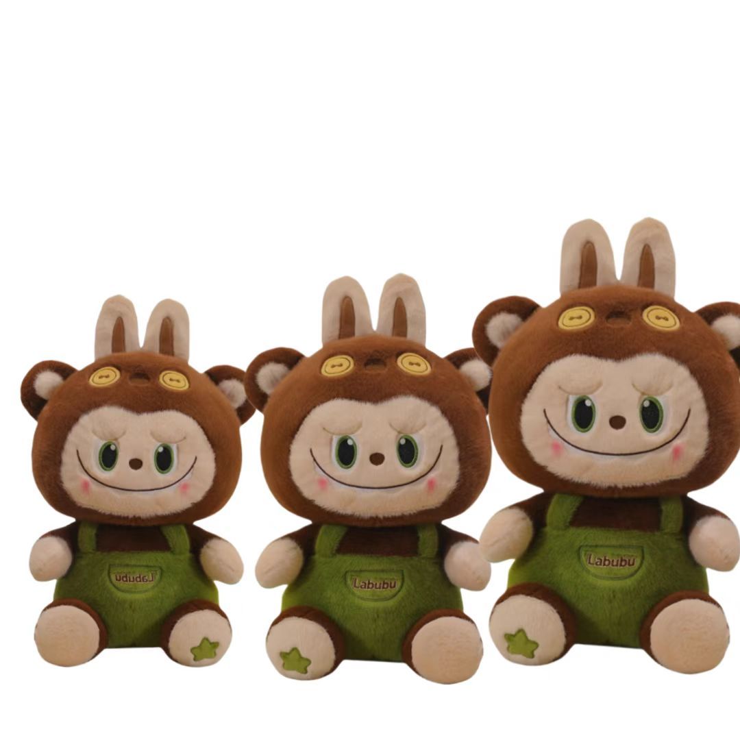 The fluffy bu plush toy is cute, soft and comfortable. It serves as a festival gift, a companion for children, a Halloween gift and a Christmas gift.